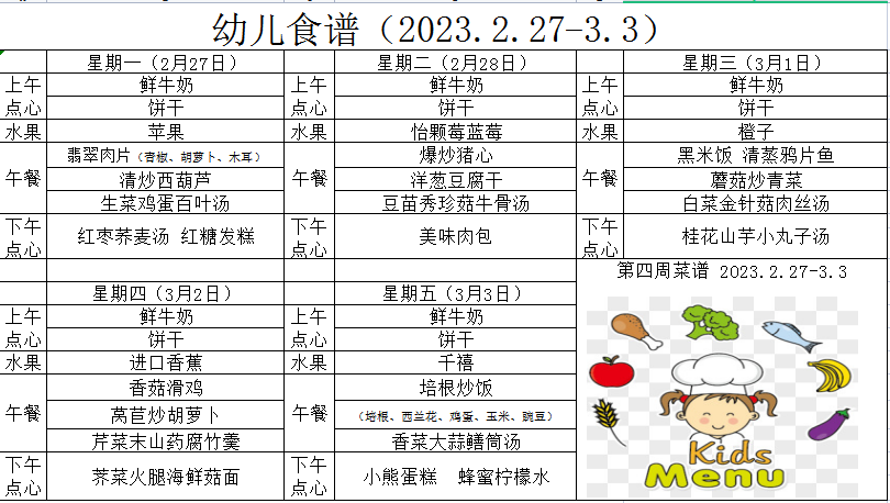 第四周幼儿食谱.png